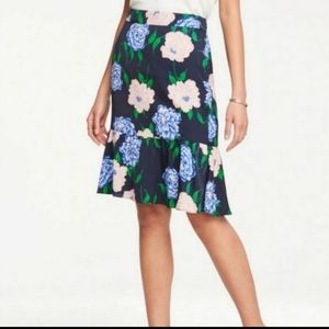 Ann Taylor factory floral skirt